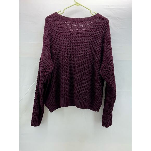 Women's No boundaries plum lightweight sweater XXL(19) - Picture 7 of 8